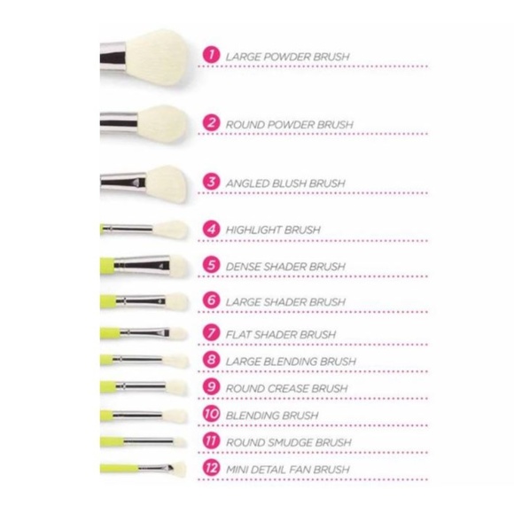 bh Cosmetics Colour Festival Brush Set - Picture 3 of 8